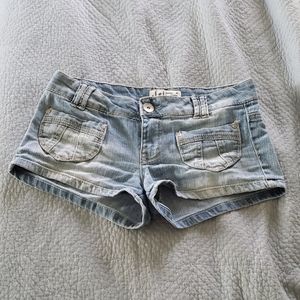 L.e.i. denim shorts